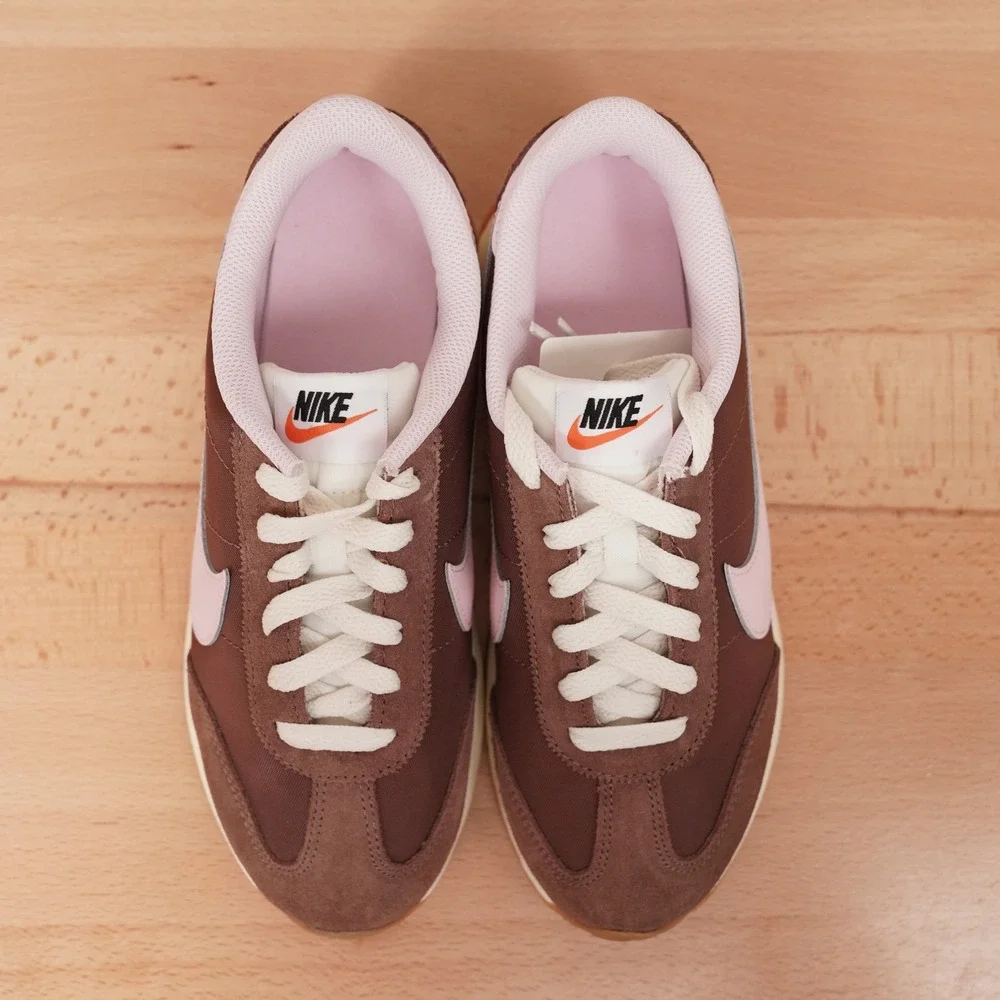 Nike Sneakers Women 8.5 Brown Waffle Debut Retro Lifestyle Shoes‎ DX2943-200